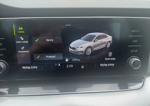 Skoda Octavia cena 83900 przebieg: 120305, rok produkcji 2020 z Wieliczka małe 254